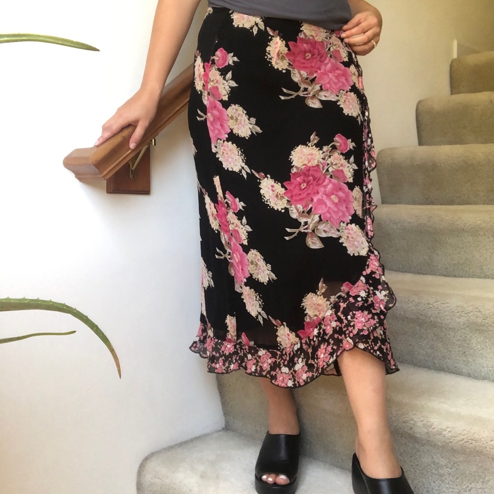 Requirements Y2K midi skirt